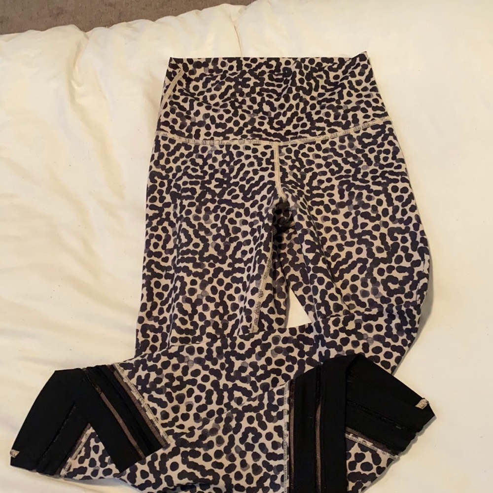 Lululemon High Times Pant with wrap around mesh